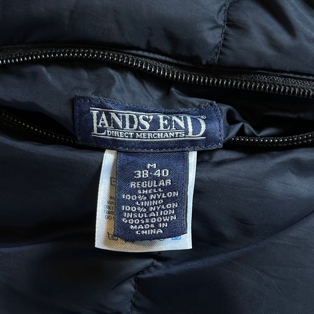 美品 【LANDS' END ランズエンド】リバーシブルダウンジャケット 美品 【LANDS' END ランズエンド】リバーシブルダウンジャケット