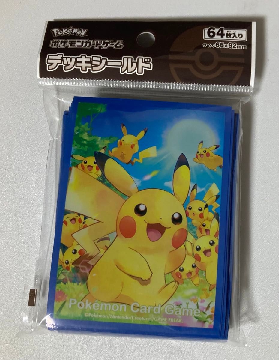 新品未開封 ポケモンカードゲーム デッキシールド ピカチュウ大 新品未開封 ポケモンカードゲーム デッキシールド ピカチュウ大