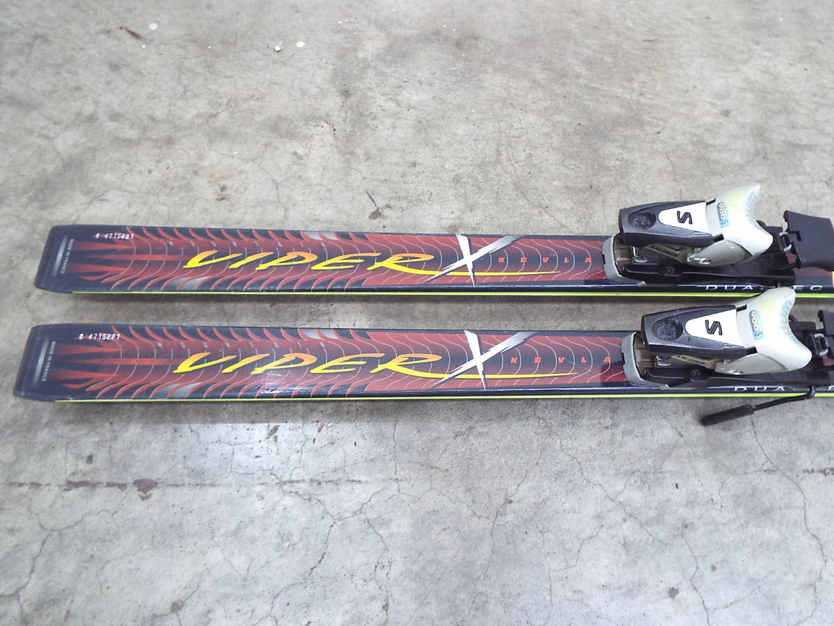 ROSSIGNOL/ロシニョール スキー 板 VIPER X KEVLAR 193cm ビンディング サロモン 900S 中古 引取歓迎 札幌