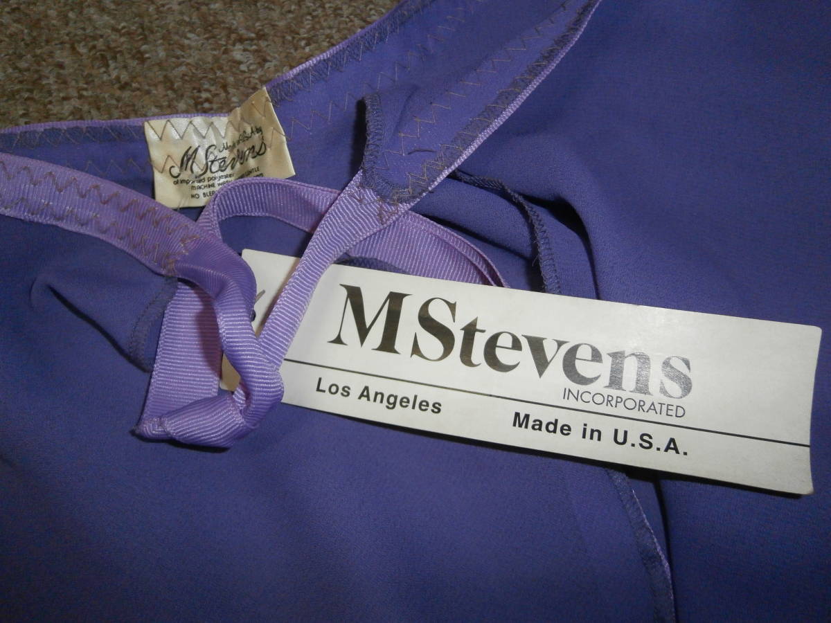 未使用M Stevensシングル巻きスカート１枚(パープル)Made in U.S.A K_画像5
