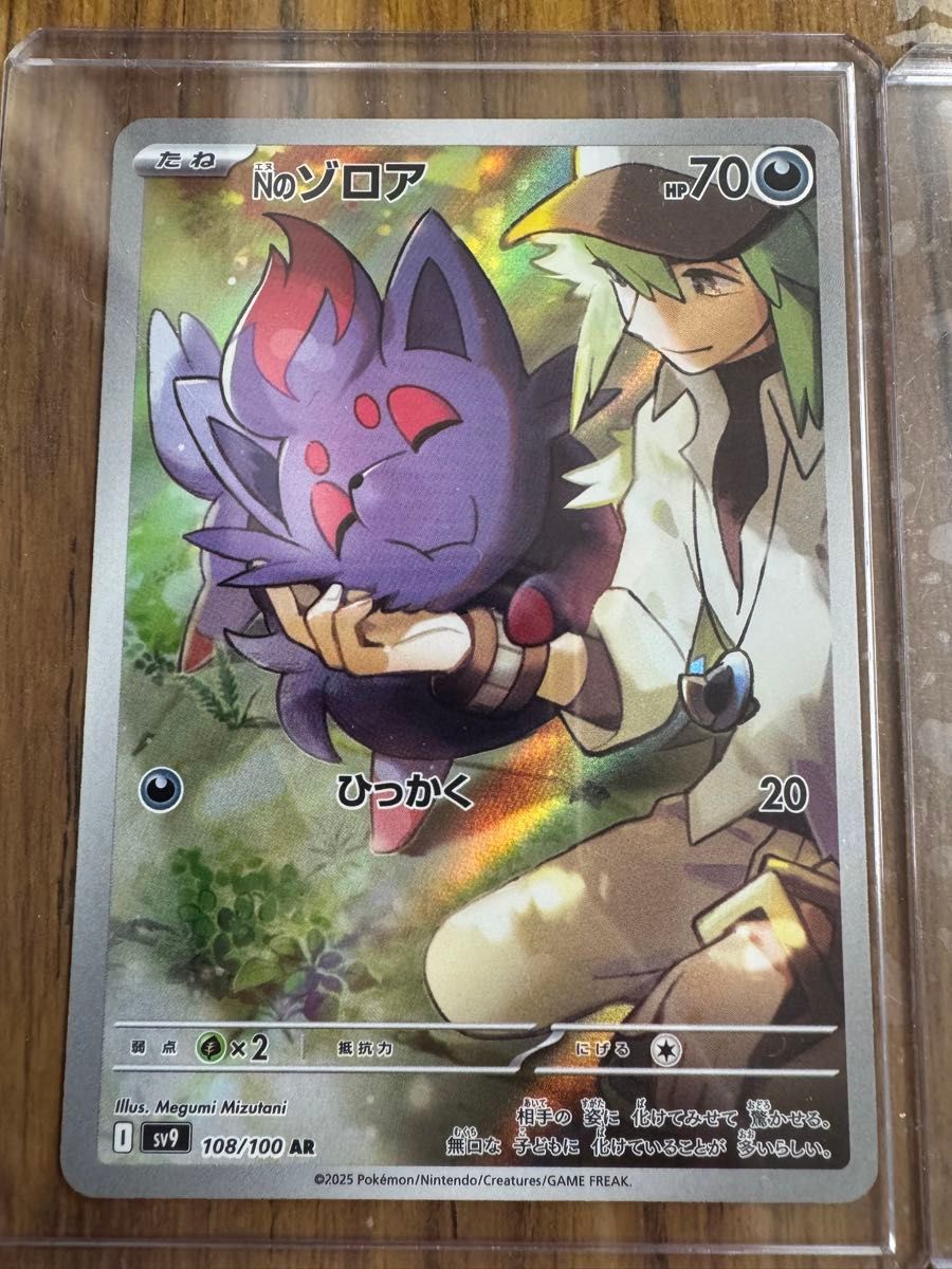 ポケモンカードゲーム Nのゾロアークex RR Nのゾロア AR セット ポケモンカードゲーム Nのゾロアークex RR Nのゾロア AR セット