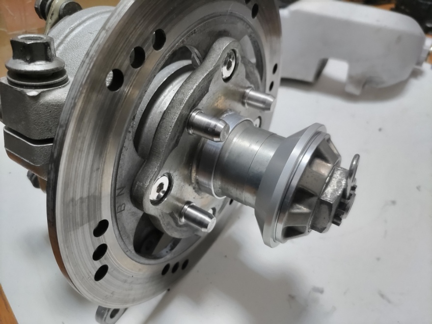 ホンダ プロアーム用 アグスタホイールポン付けセット NSR250