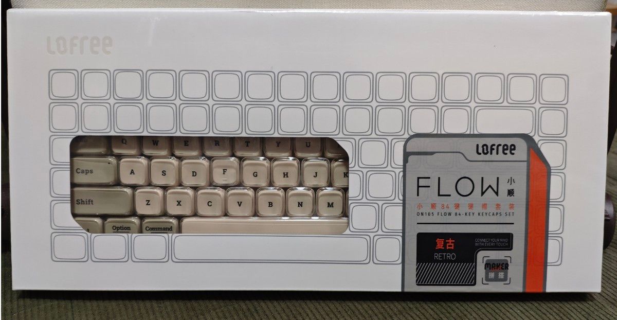 新品未開封】LOFREE FLOW・FLOW Lite用キーキャップセット 新品未開封】LOFREE FLOW・FLOW Lite用キーキャップセット
