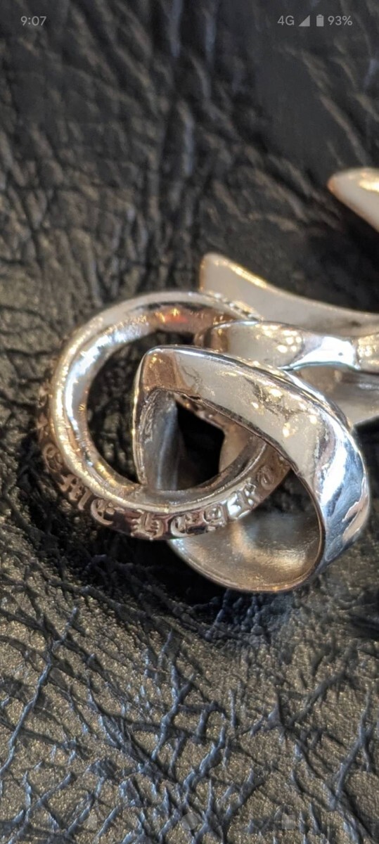 13)クロムハーツ CHROME HEARTS スモールCH クロス ベイル 13)クロムハーツ CHROME HEARTS スモールCH クロス ベイル