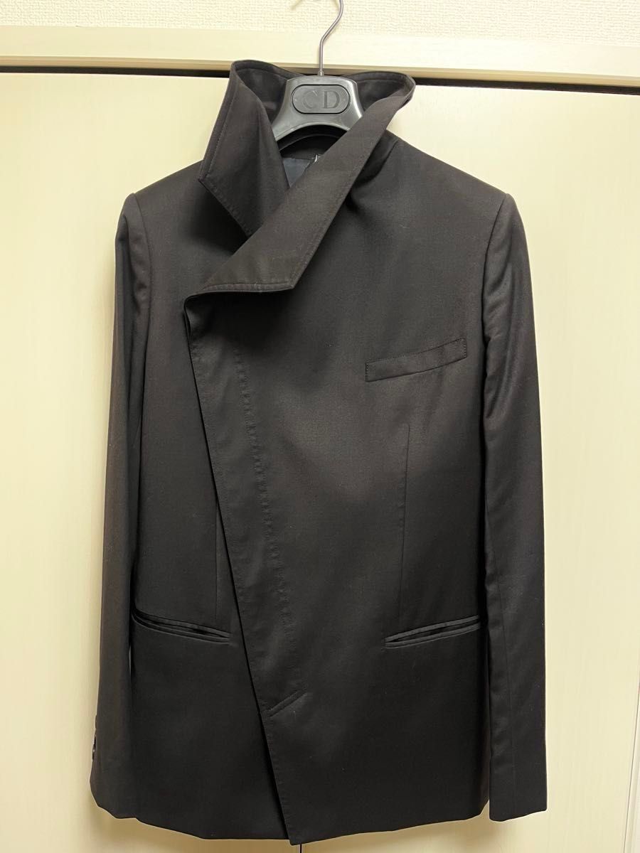 希少】Dior Hommeディオールオム ラップジャケットドレープ 希少】Dior Hommeディオールオム ラップジャケットドレープ