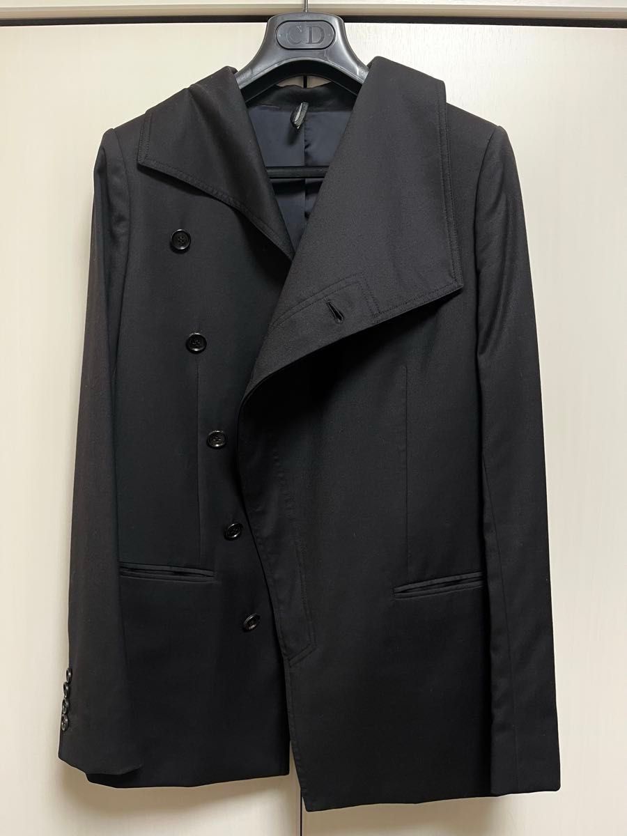 希少】Dior Hommeディオールオム ラップジャケットドレープ 希少】Dior Hommeディオールオム ラップジャケットドレープ