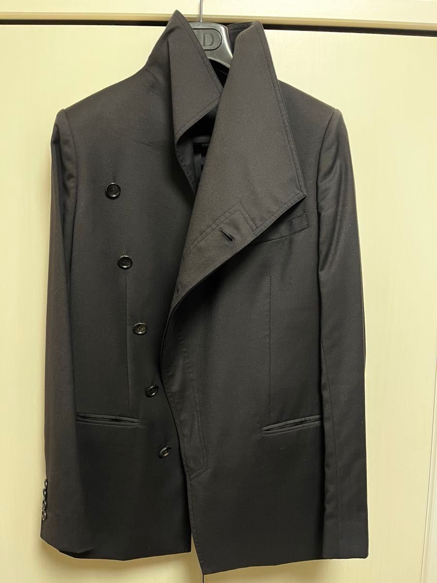 DIOR HOMME ラップジャケット 希少】Dior Hommeディオールオム ラップジャケットドレープ