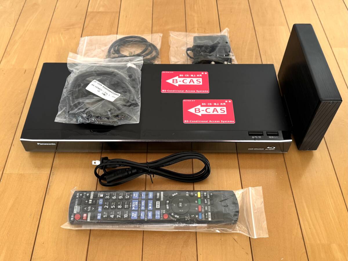 HDD容量:2TB 新品WD製HDD交換済+外付け2TB】☆Panasonic DMR- HDD容量:2TB 新品WD製HDD交換済+外付け2TB】☆Panasonic DMR-