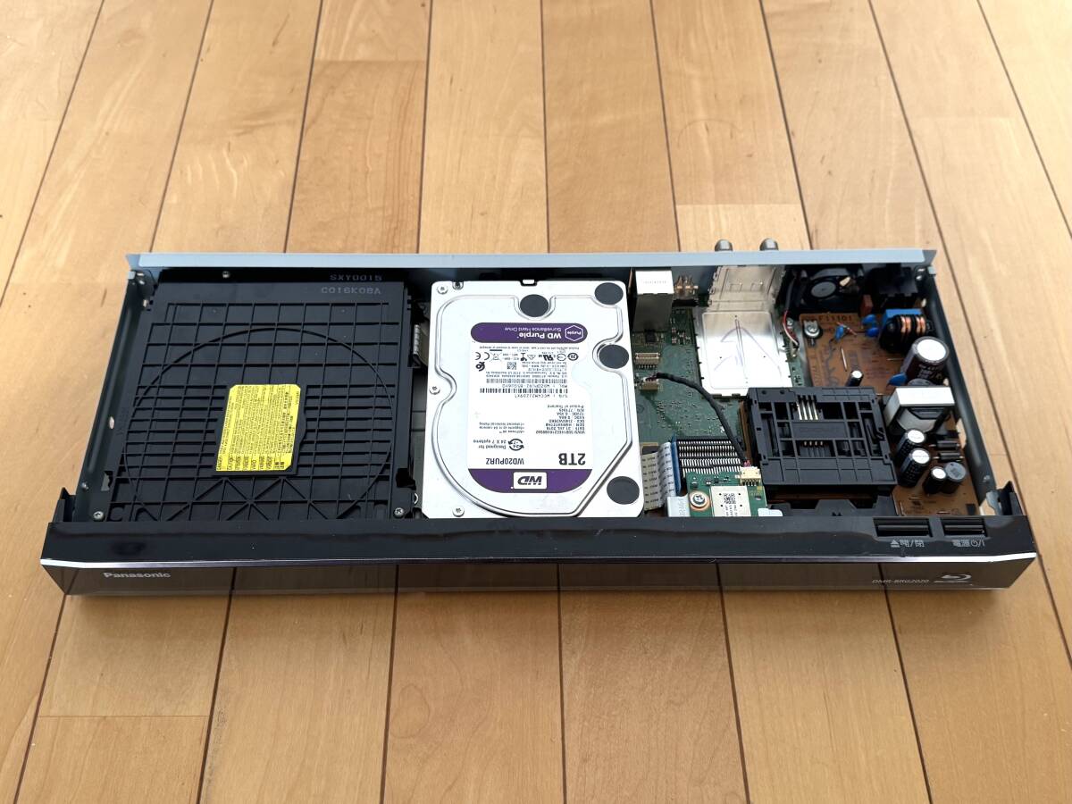 HDD容量:2TB 新品WD製HDD交換済+外付け2TB】☆Panasonic DMR HDD容量:2TB 新品WD製HDD交換済+外付け2TB】☆Panasonic DMR