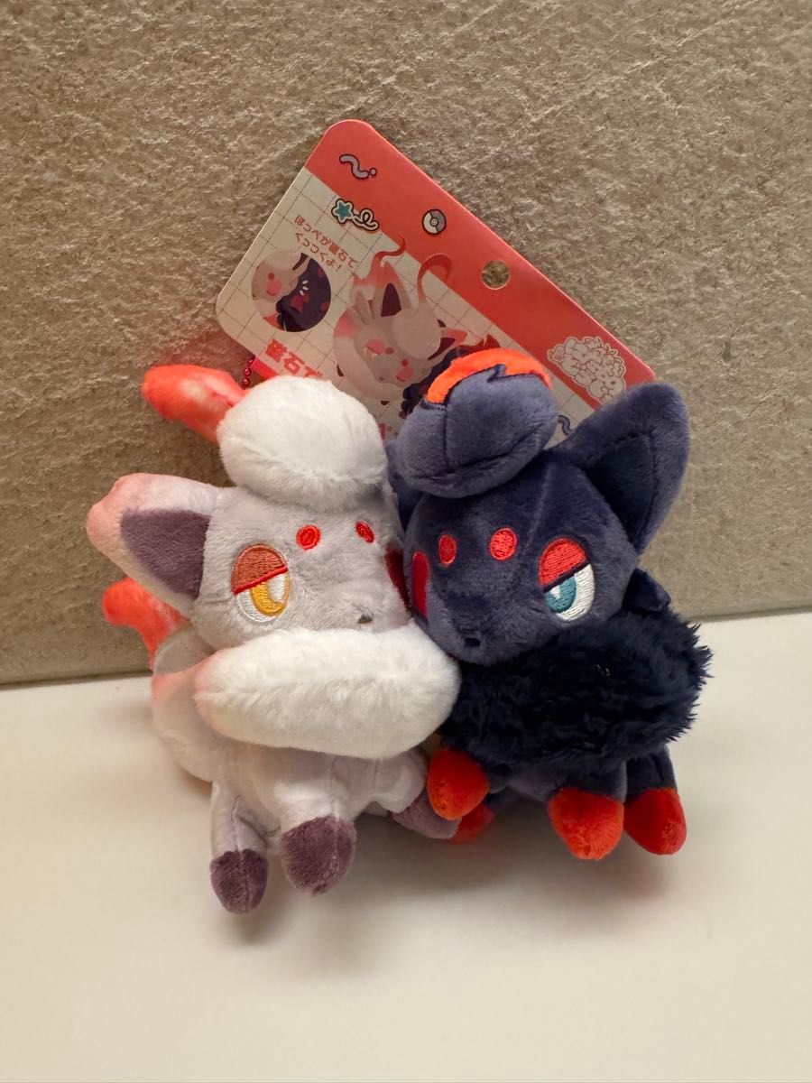 磁石でくっつくペアマスコット にたものどうし ゾロア 磁石でくっつくペアマスコット にたものどうし ゾロア
