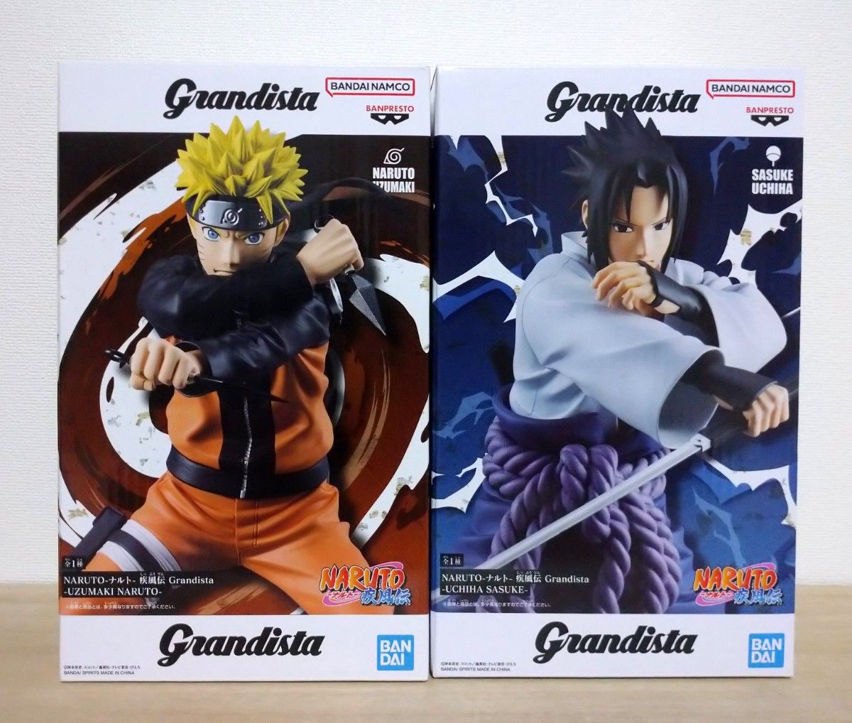 NARUTO-ナルト-疾風伝 Grandista うずまきナルト&うちはサスケ NARUTO-ナルト-疾風伝 Grandista うずまきナルト&うちはサスケ