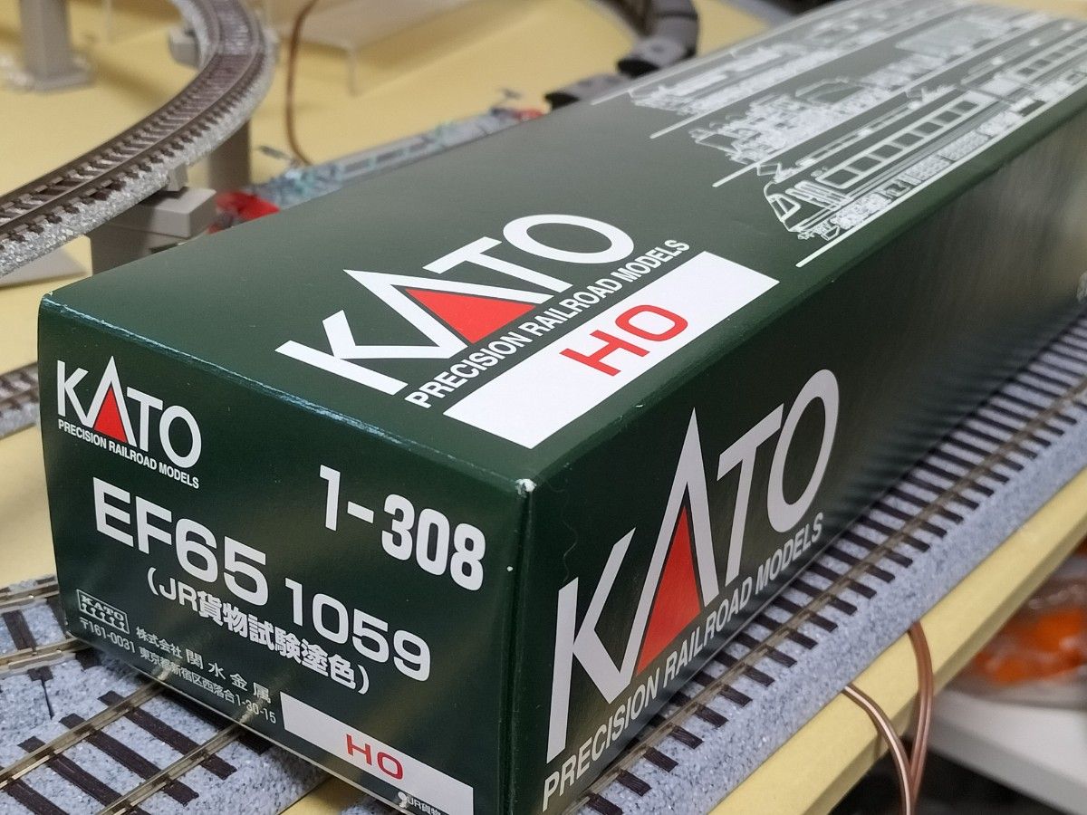 KATO HO 1-308 EF65 1059 (JR貨物試験塗色) ウェザリング 加工品 KATO HO 1-308 EF65 1059 (JR貨物試験塗色) ウェザリング 加工品