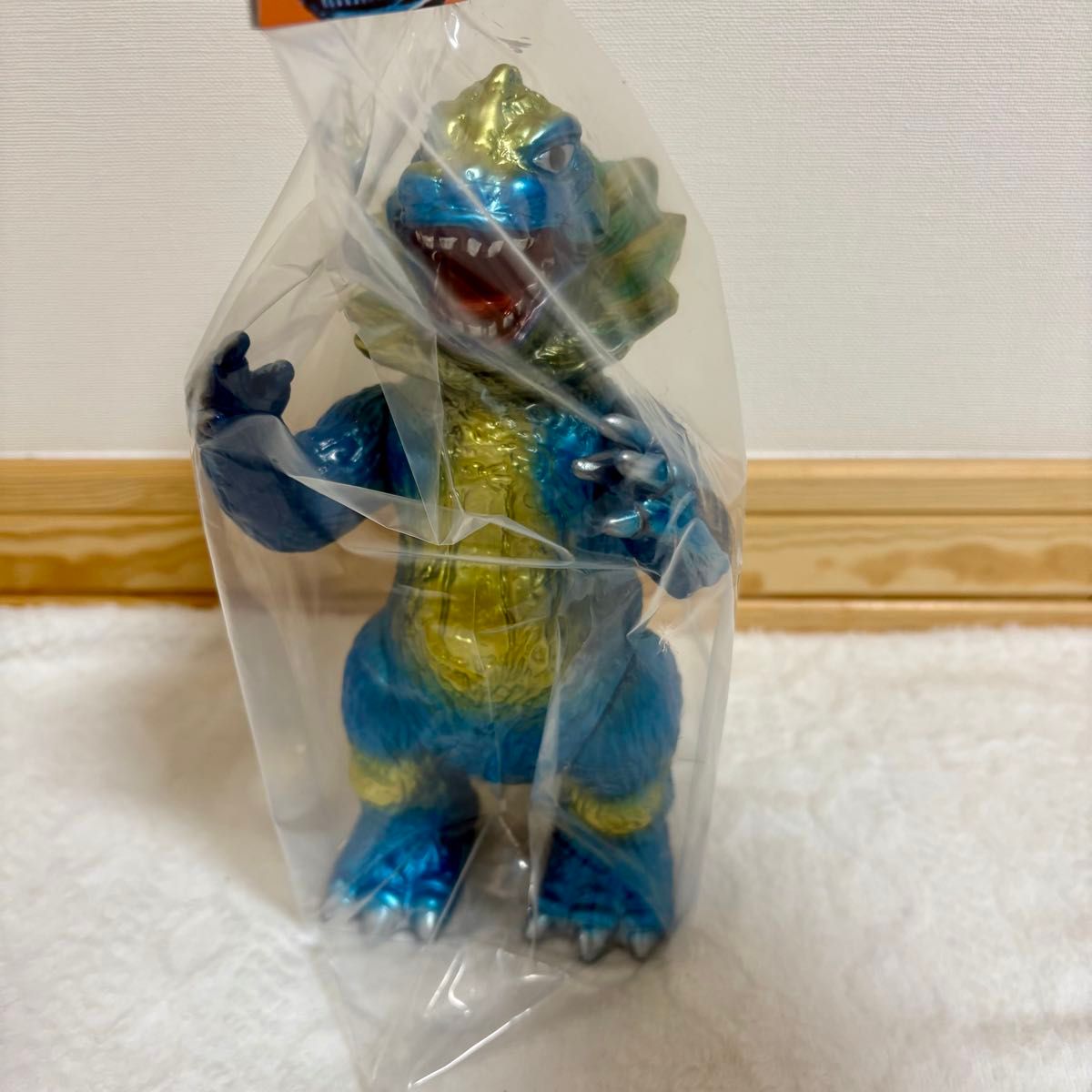 新品未開封】 ブルマァク ジラース ブルー 怪獣シリーズ ソフビ 新品未開封】 ブルマァク ジラース ブルー 怪獣シリーズ ソフビ