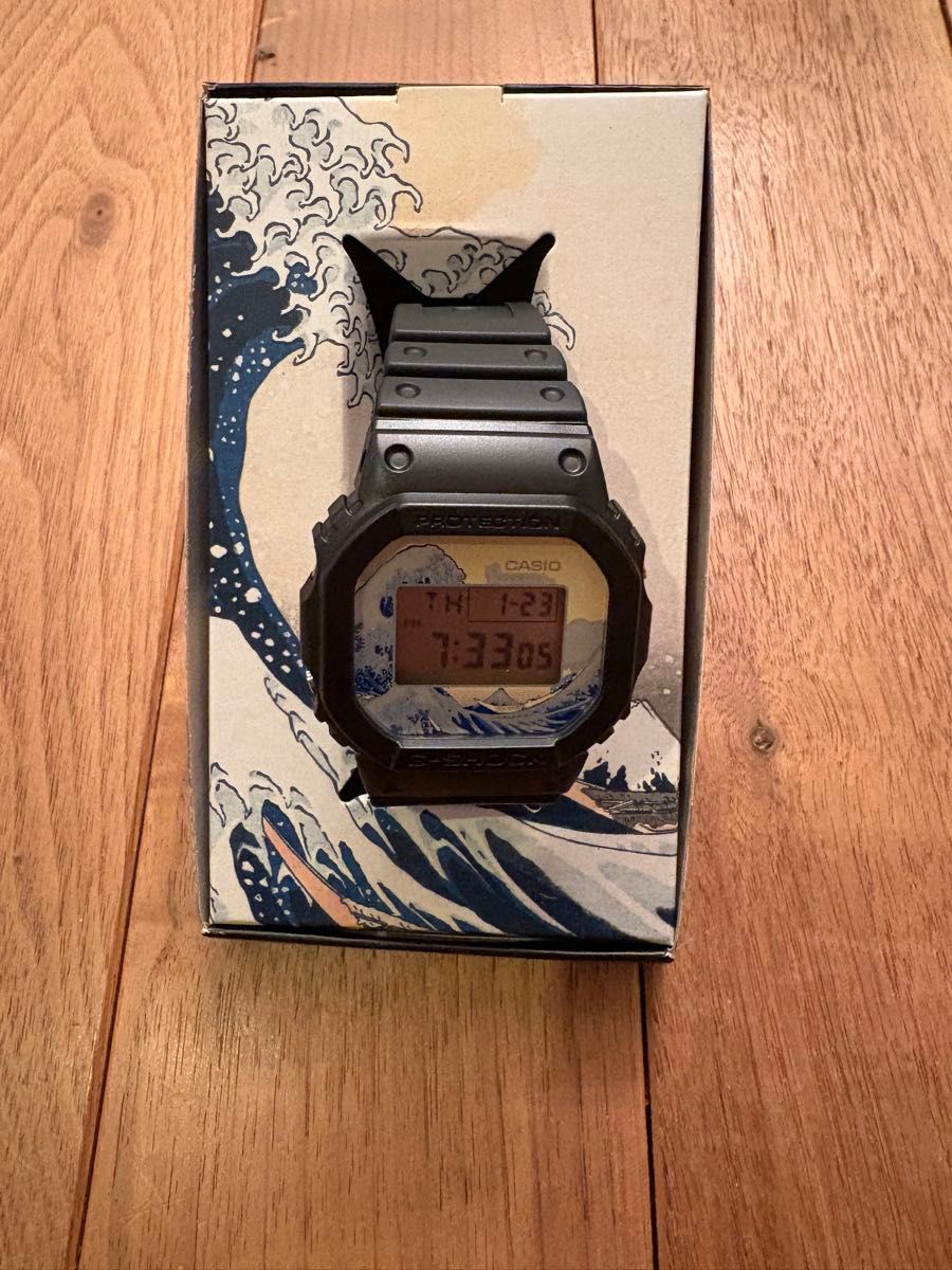 CASIO G-SHOCK DW-5600KHK24-1JR 葛飾北斎 富嶽三十六景 CASIO G-SHOCK DW-5600KHK24-1JR 葛飾北斎 富嶽三十六景