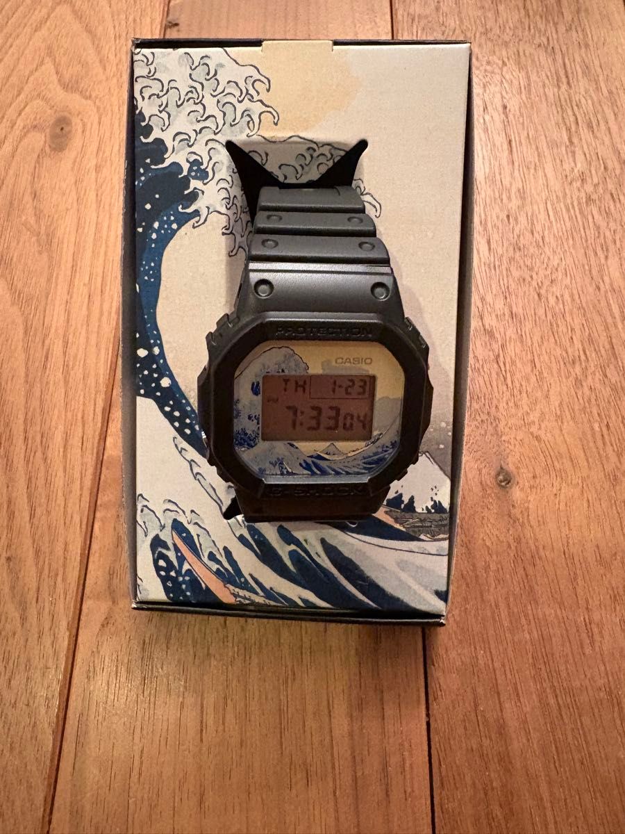 CASIO G-SHOCK DW-5600KHK24-1JR 葛飾北斎 富嶽三十六景 CASIO G-SHOCK DW-5600KHK24-1JR 葛飾北斎 富嶽三十六景