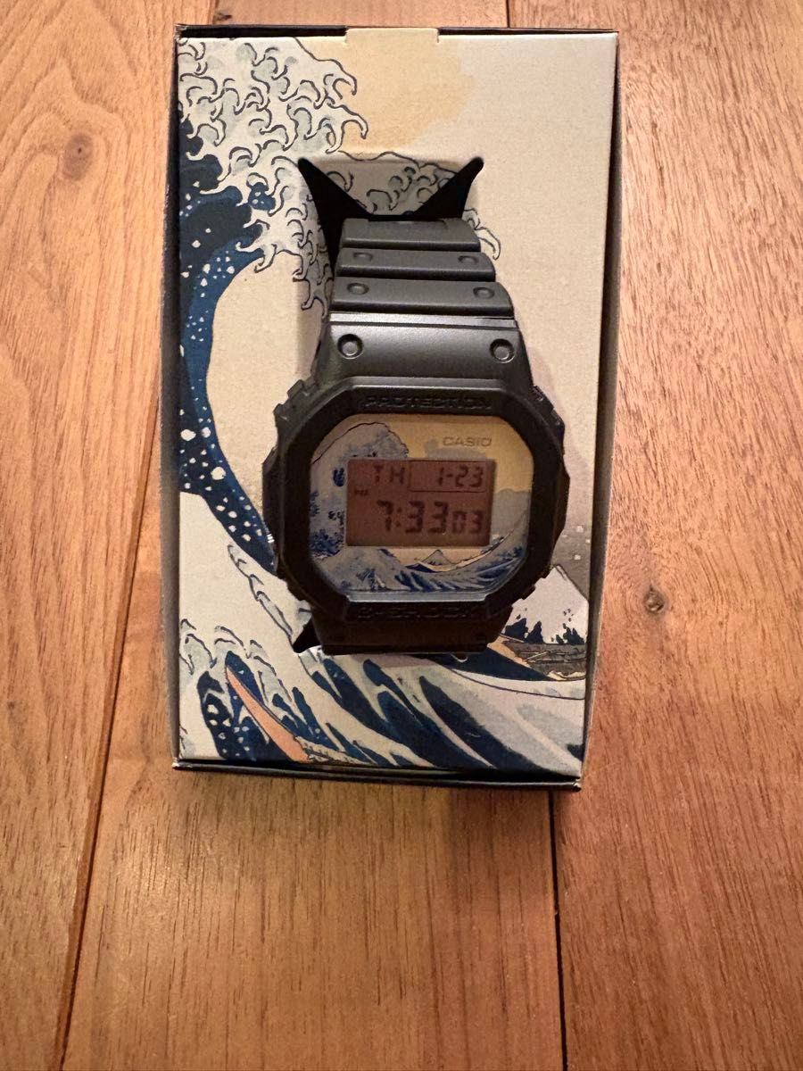 CASIO G-SHOCK DW-5600KHK24-1JR 葛飾北斎 富嶽三十六景 CASIO G-SHOCK DW-5600KHK24-1JR 葛飾北斎 富嶽三十六景