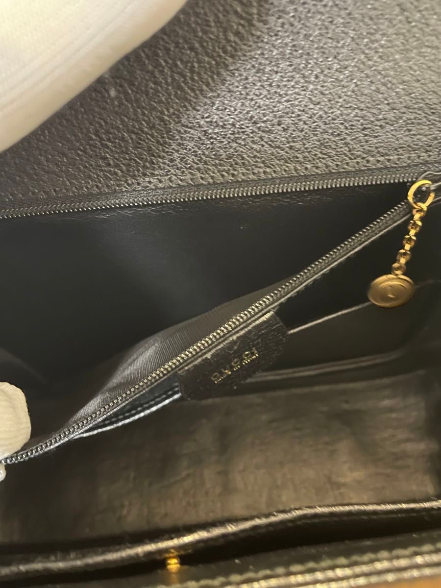 GUCCI グッチ バンブー ターンロック カーフ レザー GUCCI グッチ バンブー ターンロック カーフ レザー