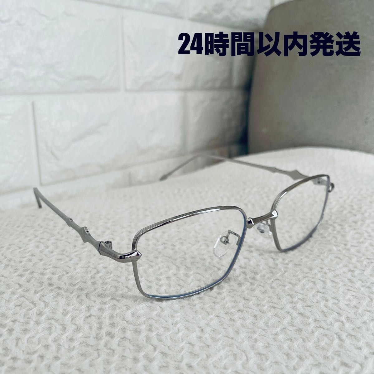 Gentle Monster似 リムレス シルバー 韓国 y2k サングラス 眼鏡 Gentle Monster似 リムレス シルバー 韓国 y2k サングラス 眼鏡