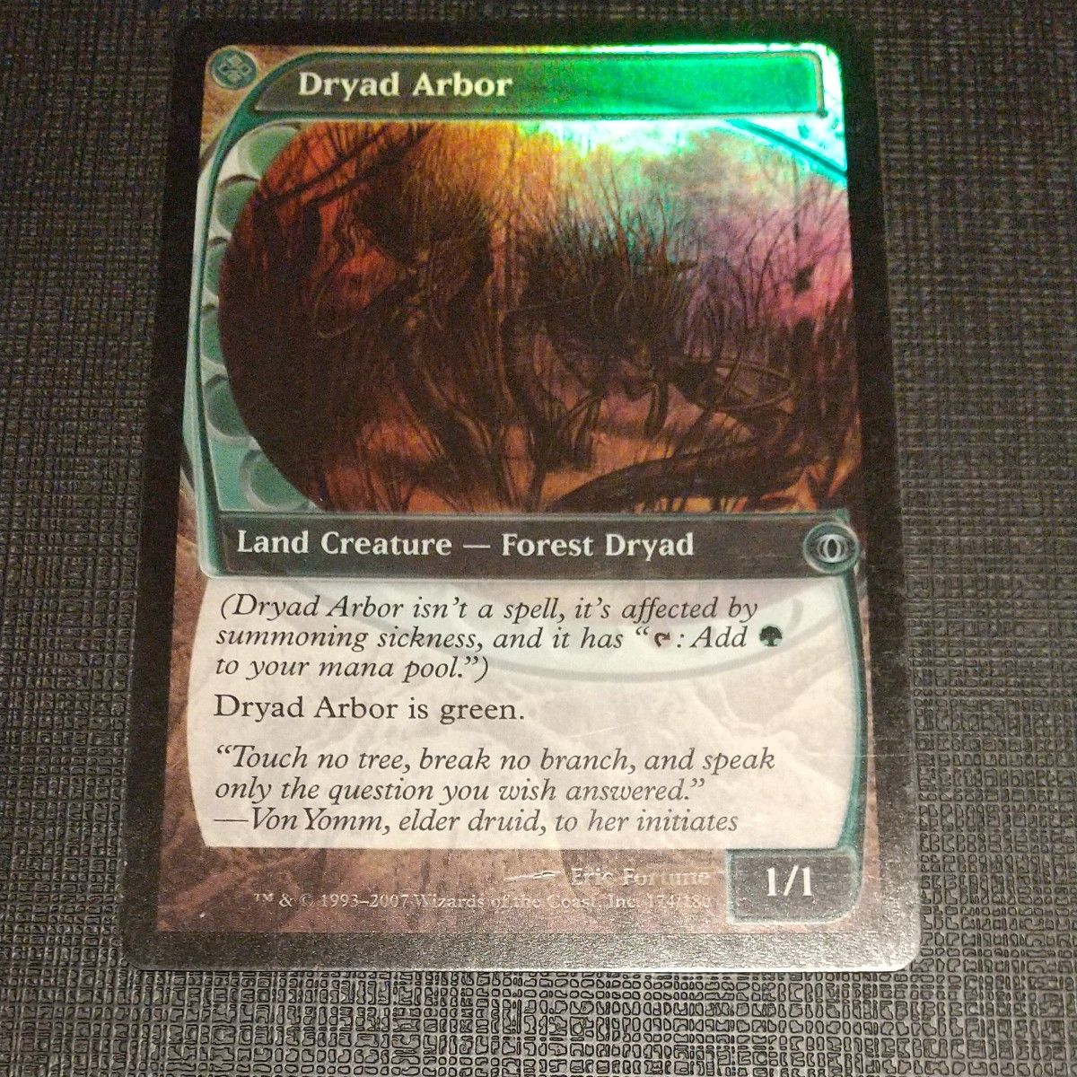 FUT ドライアドの東屋 英語 FOIL1枚 MTG 未来予知 初版 フォイル FUT ドライアドの東屋 英語 FOIL1枚 MTG 未来予知 初版 フォイル