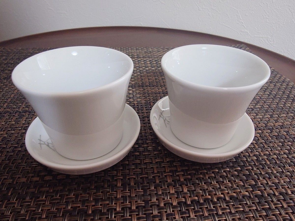 KAHLAカーラドイツ白食器4点セットで 茶器 小皿 中国茶 煎茶 KAHLAカーラドイツ白食器4点セットで 茶器 小皿 中国茶 煎茶