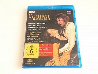 Blu-ray「ビゼー　歌劇『カルメン』　PAPPANO/パッパーノ」輸入盤・美品
