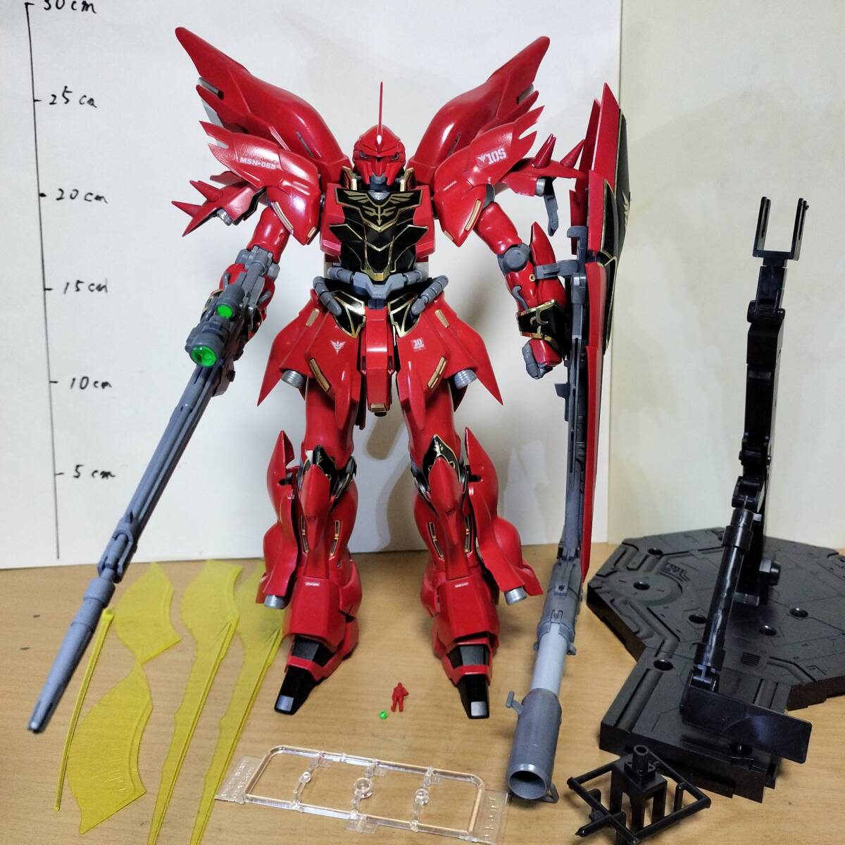 MG 1/100 シナンジュ ver.ka 塗装 完成品 ガンダム UC ガンプラ フィギュア ジャンク エース 限定 シナンジュバズーカ ユニコーン