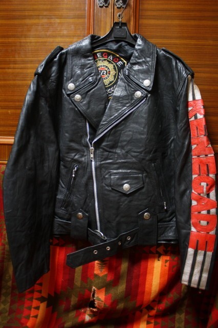  legend RENECADE England made Special 80s 90s Vintage sidoSchott type leather rider's jacket #666la rocker SEDITIONARIES 50s UK