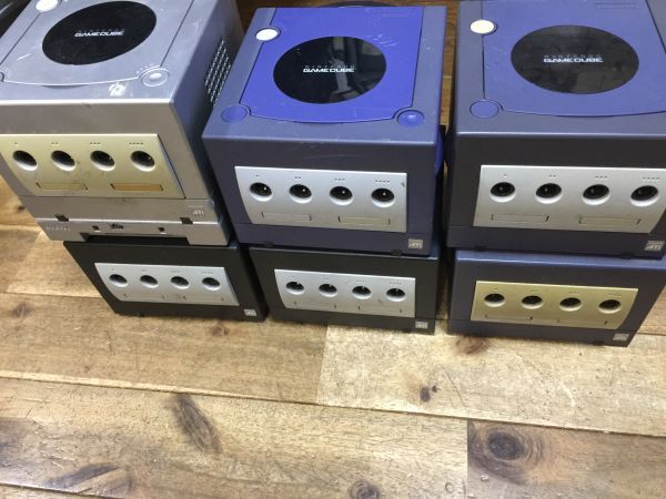 ゲームキューブ 6台+DOL-017 プレイヤー まとめて ゲームキューブ 6台+DOL-017 プレイヤー まとめて