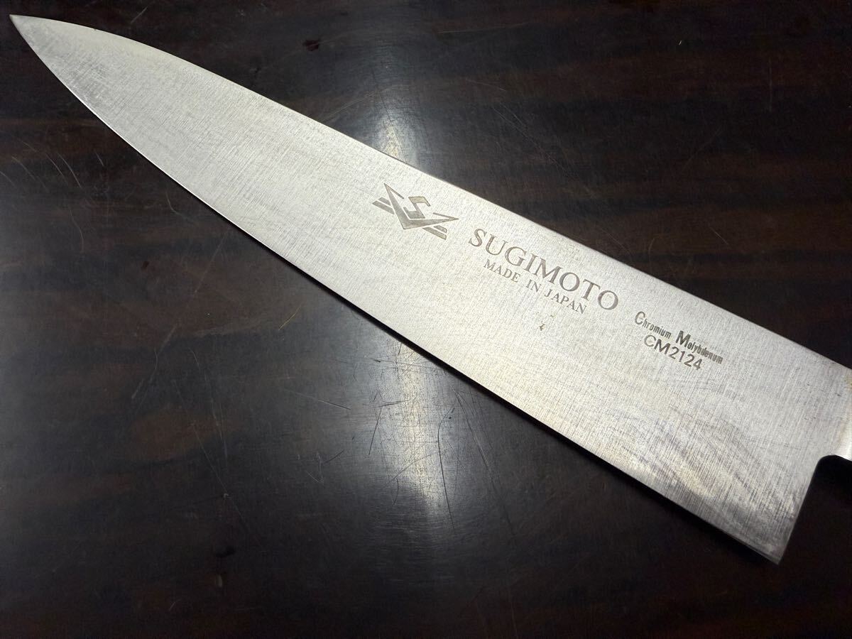 東京 杉本 牛刀包丁 CM2124 サイズ約:全長37.6×刃長24cm 重量 東京 杉本 牛刀包丁 CM2124 サイズ約:全長37.6×刃長24cm 重量