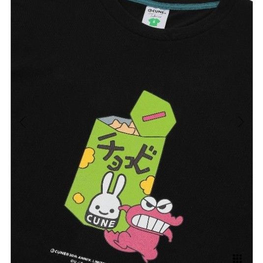 30th ANNIV T-SHIRTS ワニ山さんとチョコビ cune クレヨン 30th ANNIV T-SHIRTS ワニ山さんとチョコビ cune クレヨン