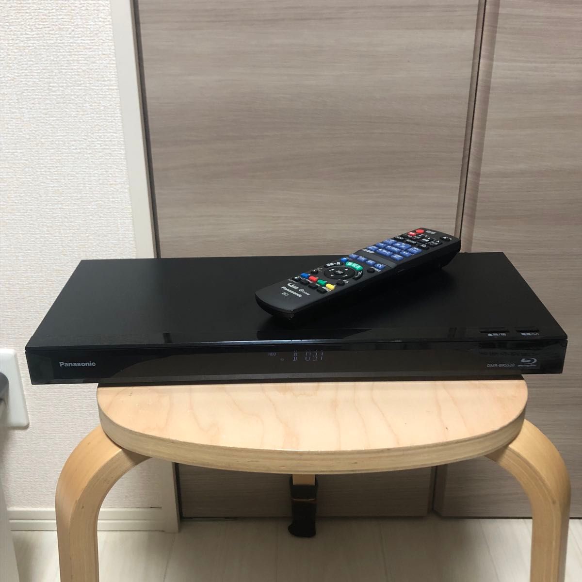 Panasonic ブルーレイレコーダー DMR-BRS520 2017年製 Panasonic ブルーレイディスクレコーダー DMR-BRS520 BD