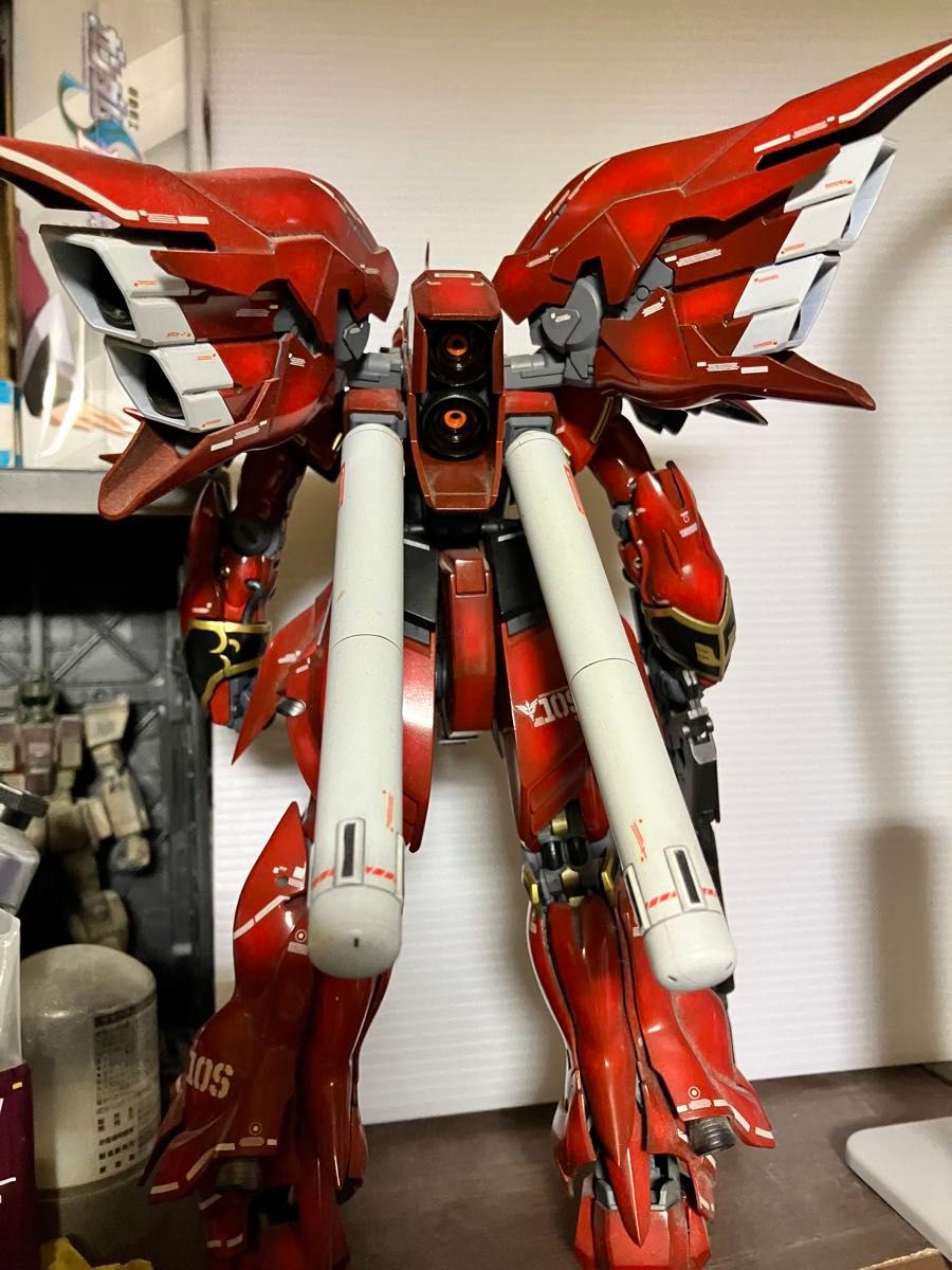 MG シナンジュ キャンディグラデーション塗装&エングレービング MG シナンジュ キャンディグラデーション塗装&エングレービング