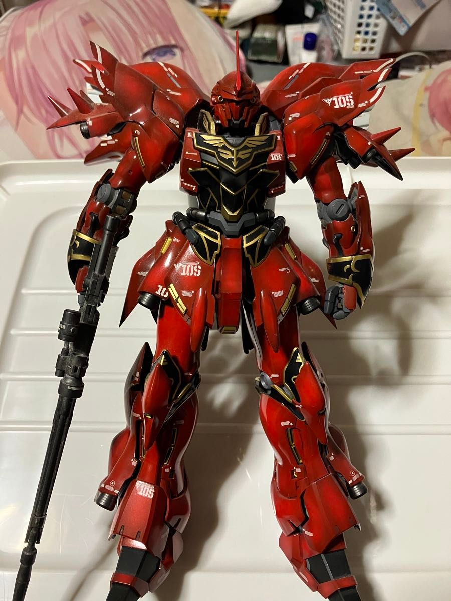MG シナンジュ キャンディグラデーション塗装&エングレービング MG シナンジュ キャンディグラデーション塗装&エングレービング