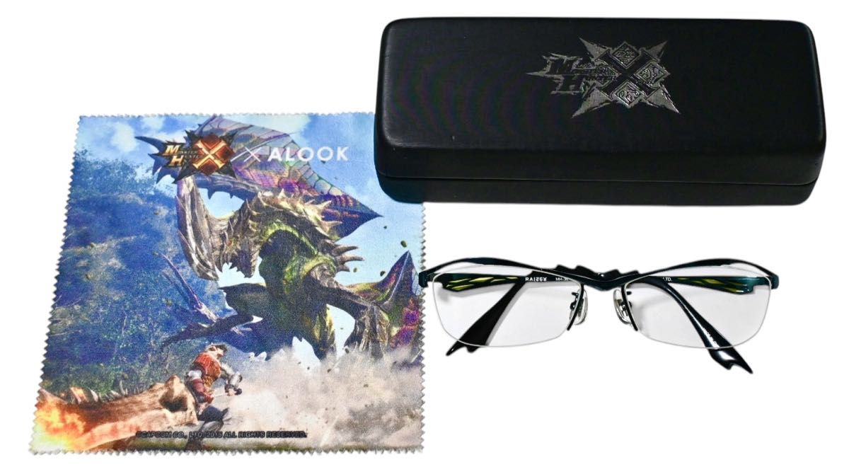 超希少 モンスターハンターX ALOOK コラボメガネ ライゼクス 超希少 モンスターハンターX ALOOK コラボメガネ ライゼクス