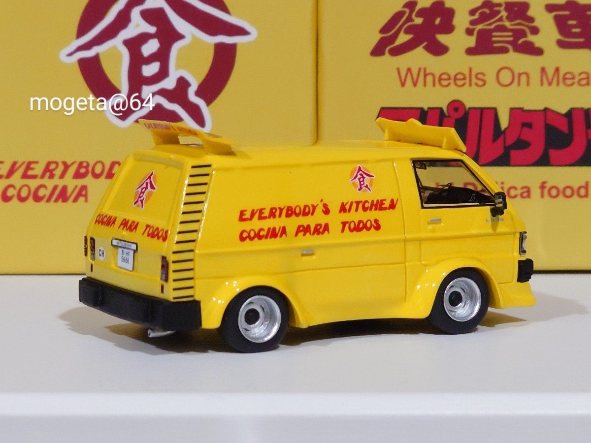 399台限定】MJ MODEL 1/64 三菱 デリカ スパルタン号 映画 399台限定】MJ MODEL 1/64 三菱 デリカ スパルタン号 映画