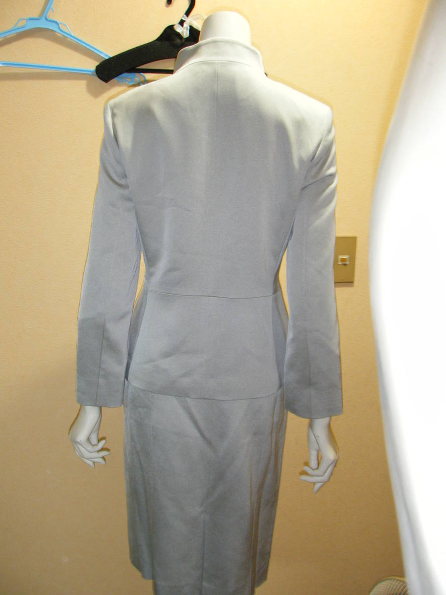  beautiful goods ef-de ef-de franc dollar suit setup jacket skirt 9 number silver group me7054