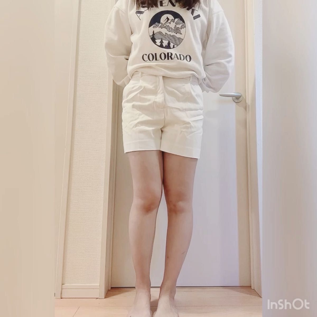 ZARAショートパンツ