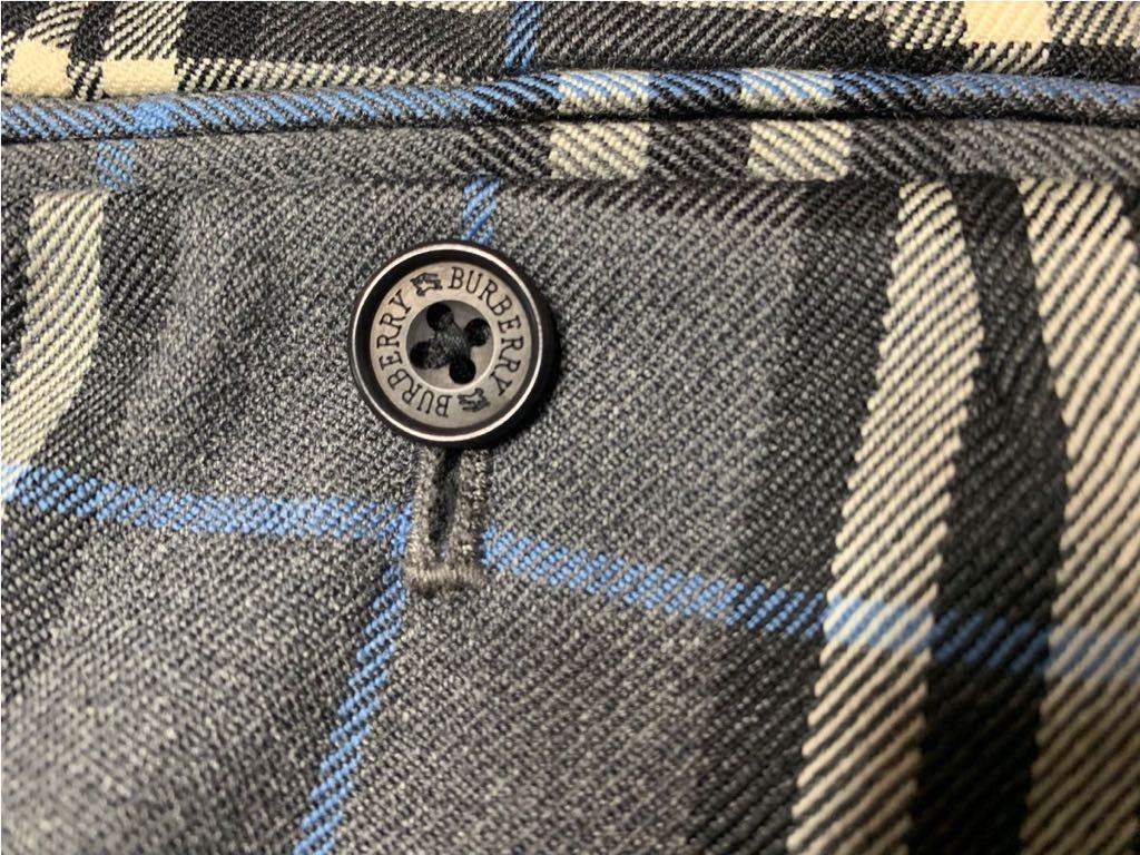 即決☆BURBERRY BLACK LABEL☆ウールパンツ 76 バーバリー 即決☆BURBERRY BLACK LABEL☆ウールパンツ 76 バーバリー