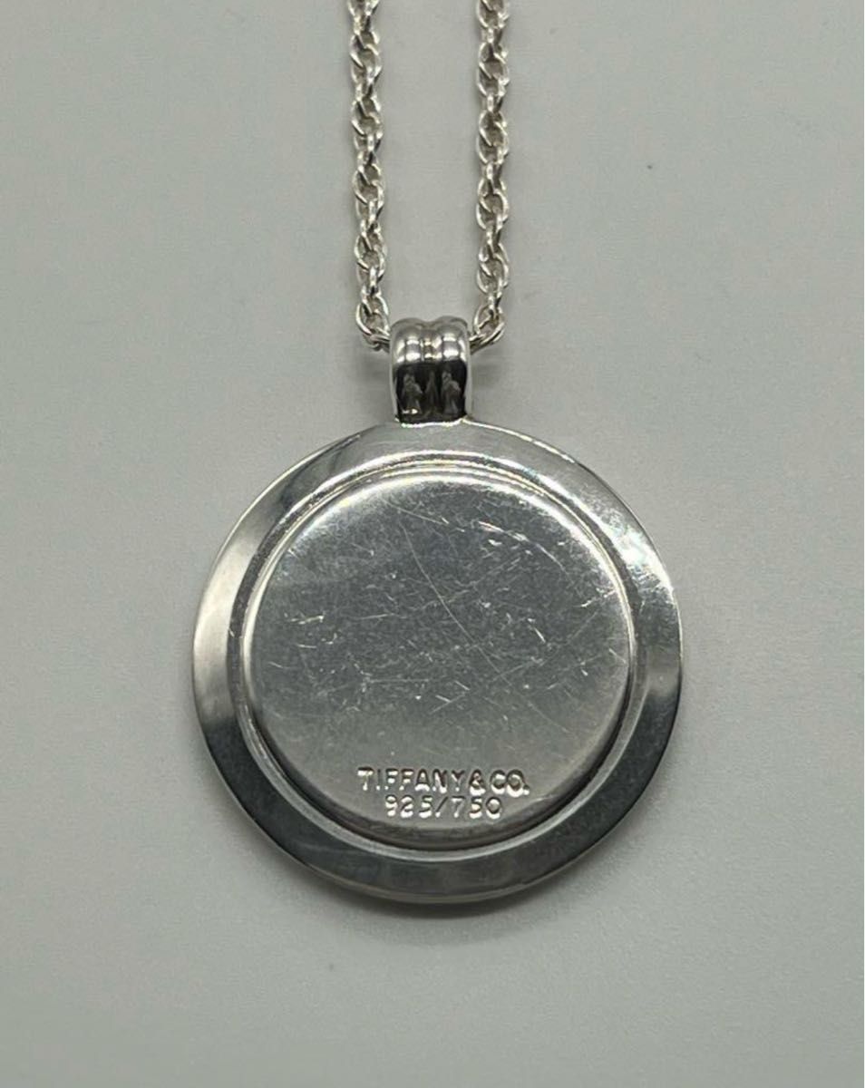 ティファニー TIFFANY&CO コインネックレス TCロゴ SV925 750 ティファニー TIFFANY&CO コインネックレス TCロゴ SV925 750