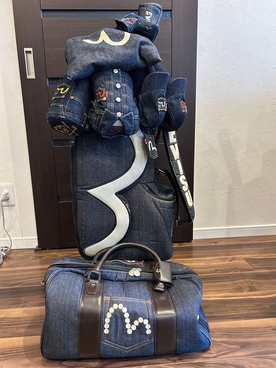 EVISU ネームタグ エヴィス golf bag CIBUFF ネームプレート EVISU ネームタグ エヴィス golf bag CIBUFF ネームプレート