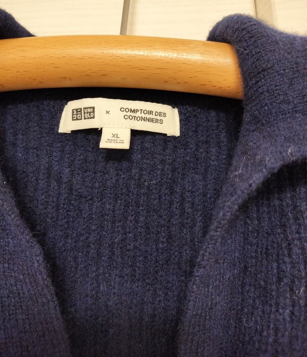 UNIQLO XL ネイビー セーター スキッパー ニット|Yahoo!フリマ UNIQLO XL ネイビー セーター スキッパー ニット|Yahoo!フリマ