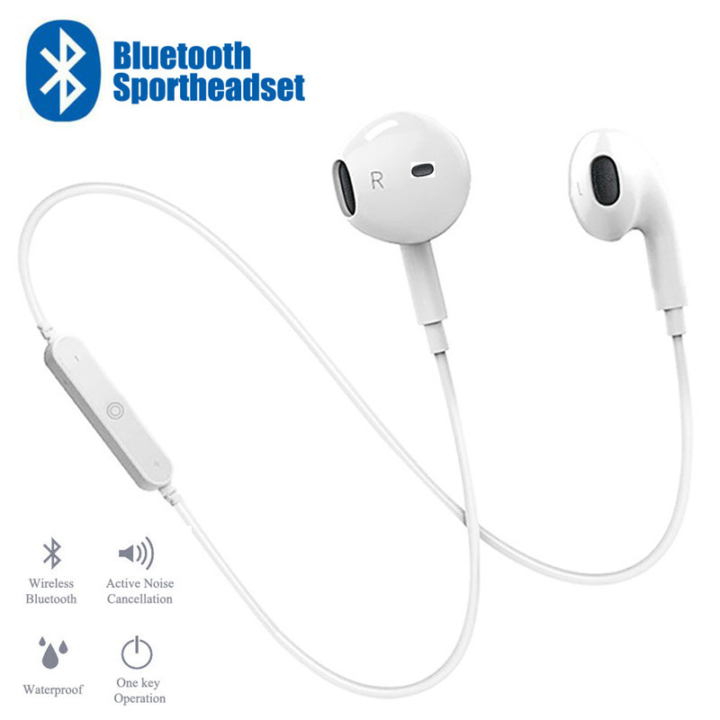 イヤホン　Bluetooth ワイヤレスイヤホン iPhone アンドロイド 丸　ブルートゥース イヤフォン イヤホンマイク 両耳 USB ホワイト　1_画像1