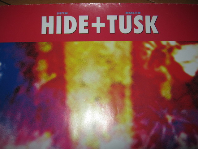 hide + TUSK / SETH ET HOLTH ポスター X JAPAN エックス LEMONED ZILCH SPREAD BEAVER