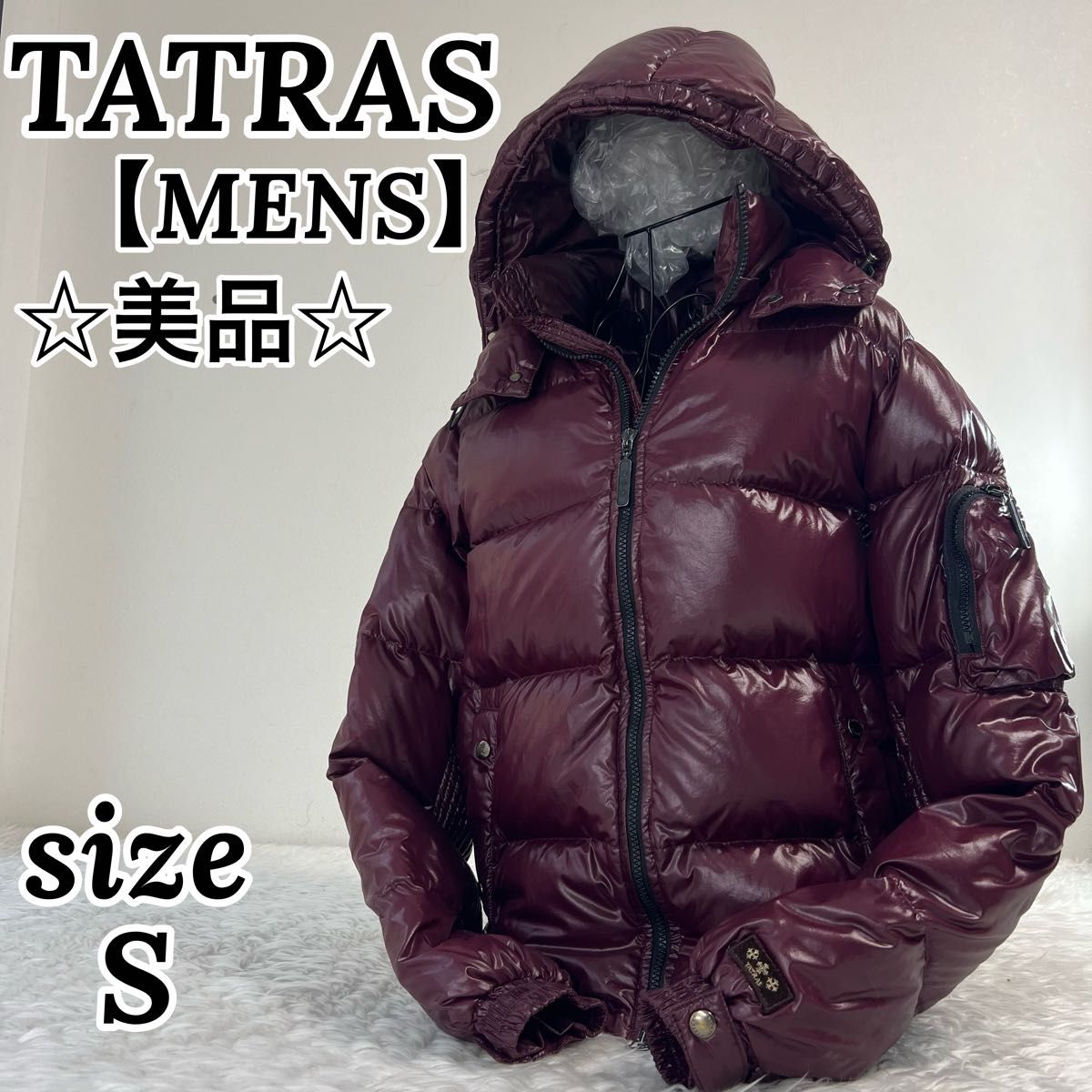 タトラス メンズ ダウンジャケット 2way仕様 ダブルジップ タトラス メンズ ダウンジャケット 2way仕様 ダブルジップ