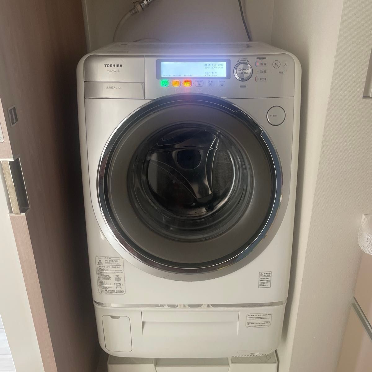TOSHIBA 東芝 TW-Q700(S) 6kg ドラム式洗濯機 直接引取限定最終 TOSHIBA 東芝 TW-Q700(S) 6kg ドラム式洗濯機 直接引取限定最終