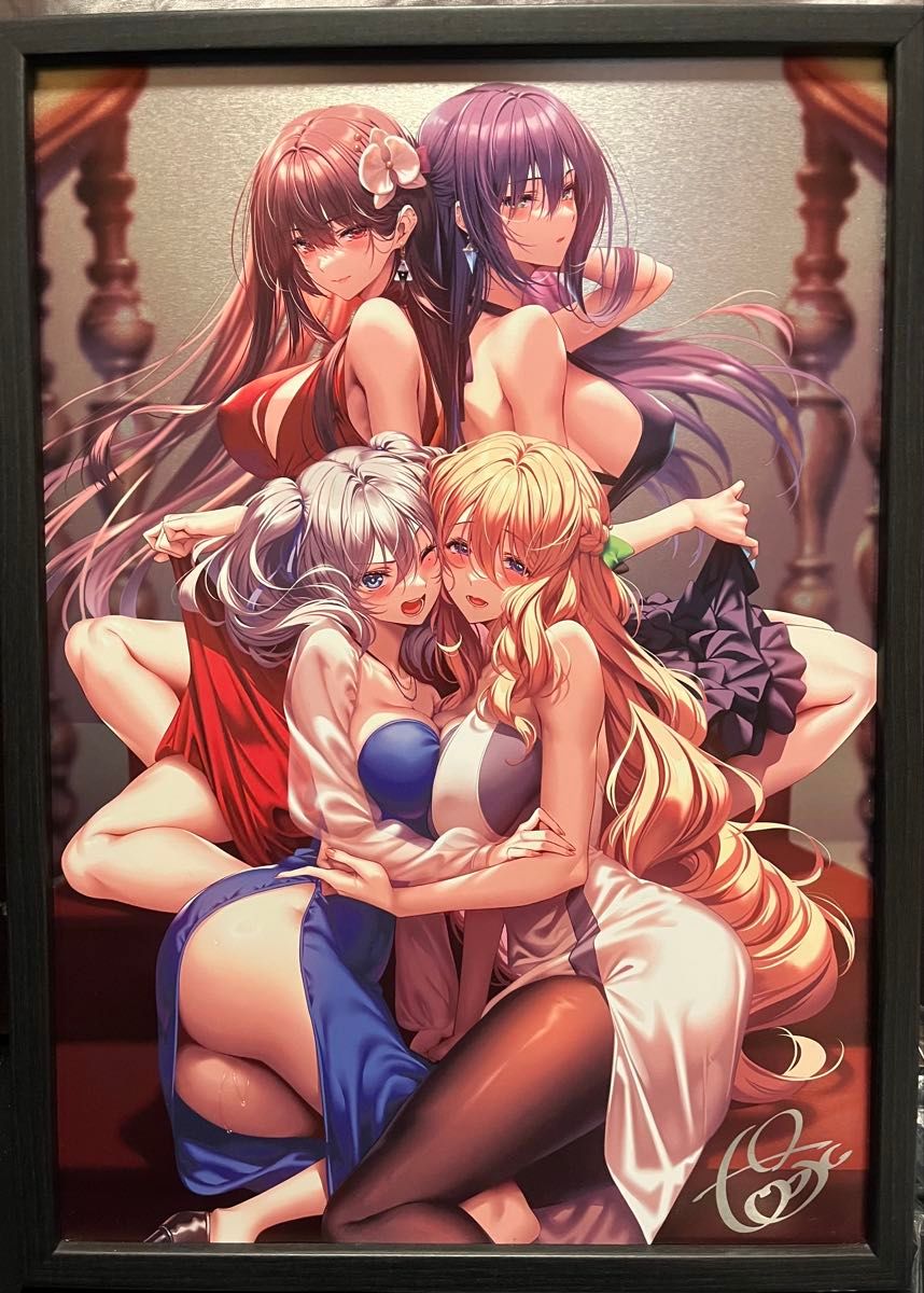 ピロ水イラスト メタルアートフレーム 「COMIC E×E 49」 GOT Metal Artframe01