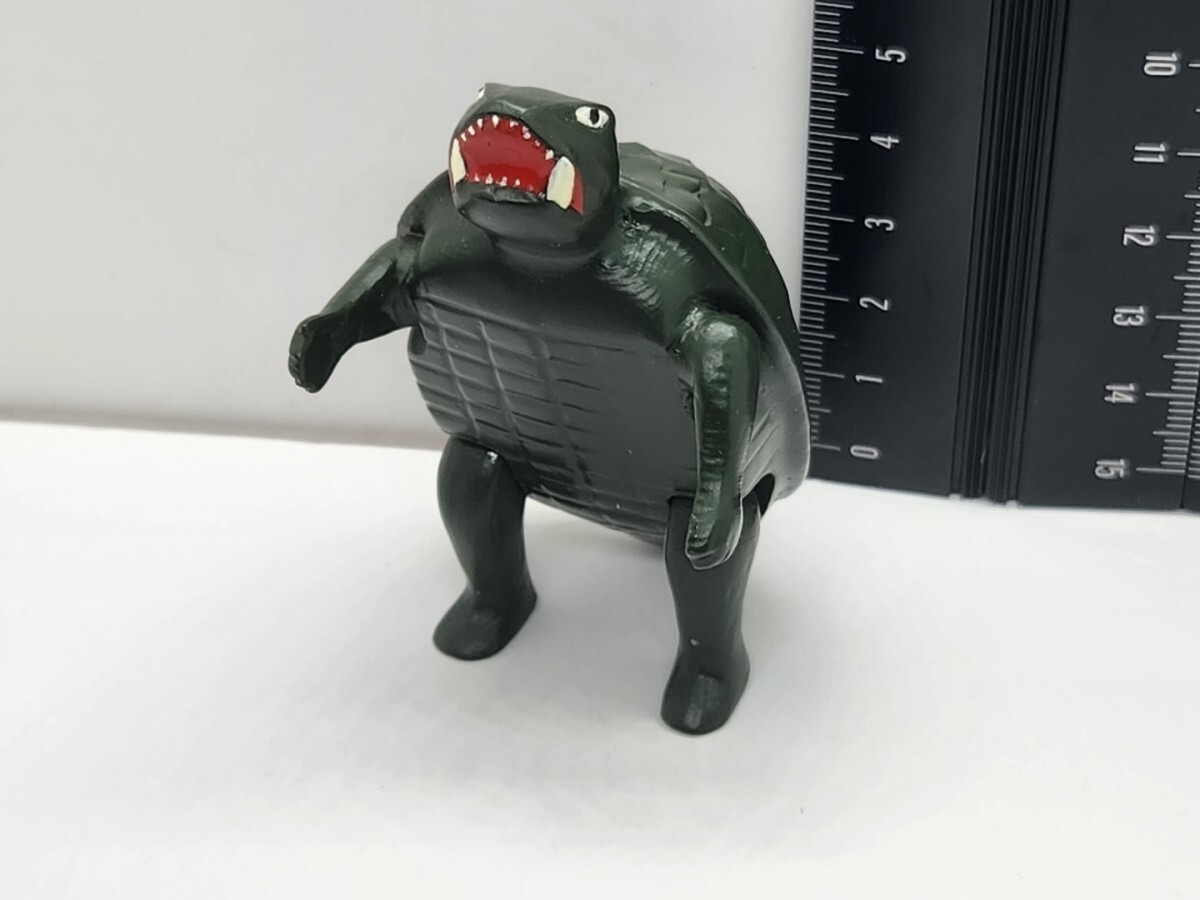 昭和レトロ ガメラ(日東科学?無印字 プラ製)フィギュア25A7検 昭和レトロ ガメラ(日東科学?無印字 プラ製)フィギュア25A7検