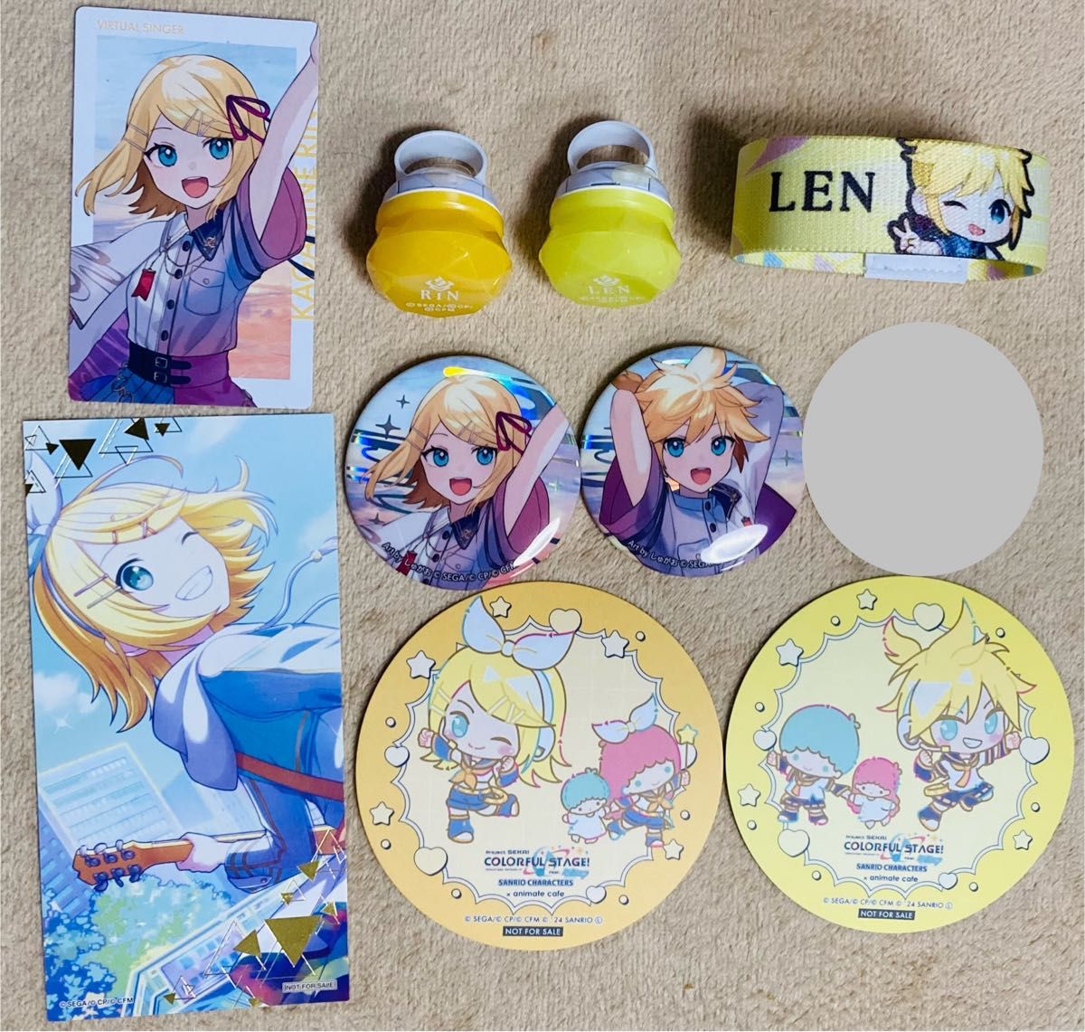 プロセカ セカライ 4th 鏡音レン・リンセット リングライト プロセカ セカライ 4th 鏡音レン・リンセット リングライト
