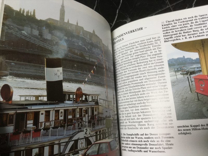 1988年 ハンガリー 写真集 Die Innenstadt von Budapest. ドイツ 1988年 ハンガリー 写真集 Die Innenstadt von Budapest. ドイツ