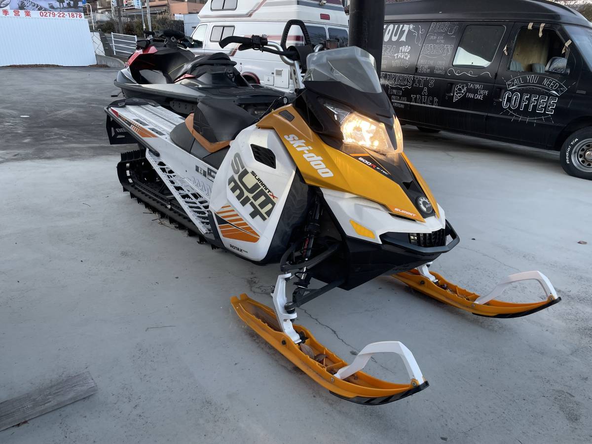 Yahoo!オークション - 走行少/2017モデル ski-doo SUMMIT X 174 Yahoo!オークション - 走行少/2017モデル ski-doo SUMMIT X 174